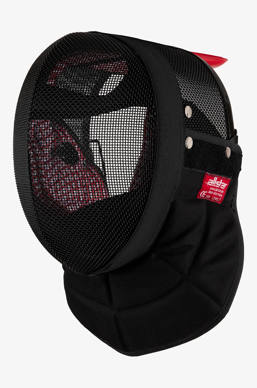 Fechtmeister Universalmaske Mit Schwarzem Latz (350N) 3 Fechtmeister Universalmaske Mit Schwarzem Latz (350N)