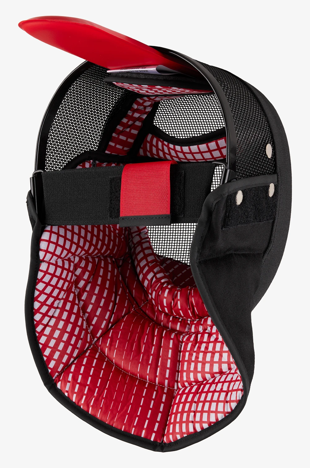 Fechtmeister Universalmaske Mit Schwarzem Latz (350N) 5 Fechtmeister Universalmaske Mit Schwarzem Latz (350N) – Bild 3