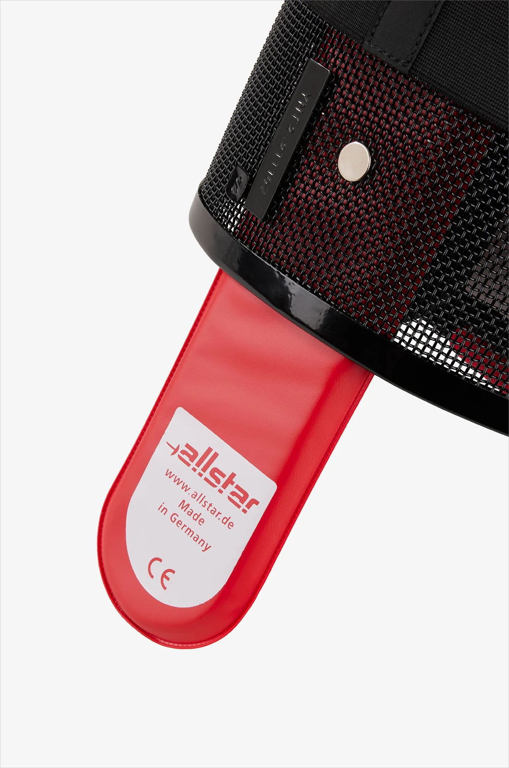 Fechtmeister Universalmaske Mit Schwarzem Latz (350N) 6 Fechtmeister Universalmaske Mit Schwarzem Latz (350N) – Bild 4