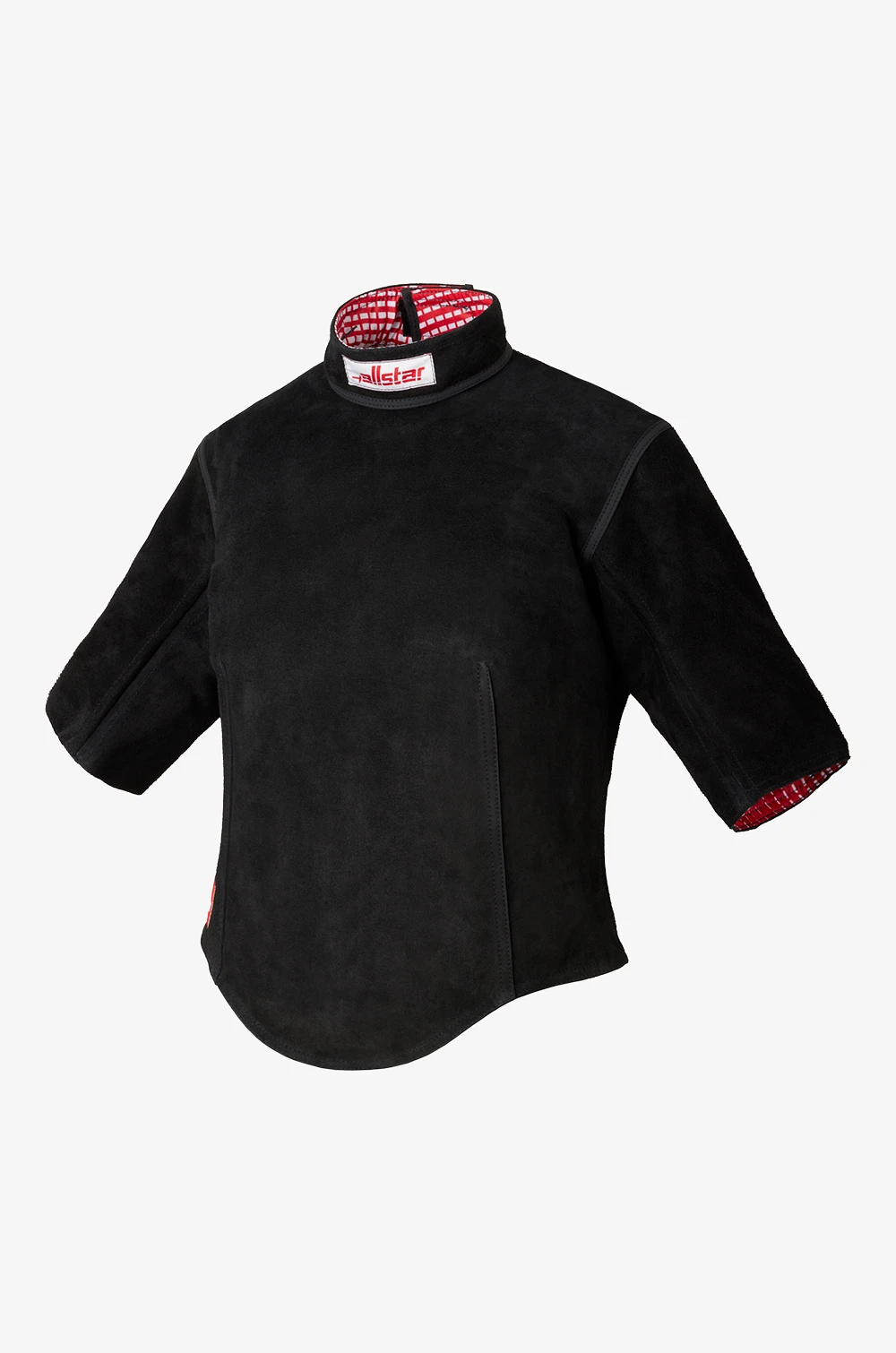 Lederweste Mit 2 Kurzen Ärmeln Damen 4 Lederweste Mit 2 Kurzen Ärmeln Damen – Bild 2